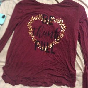 Be thankful heart Top